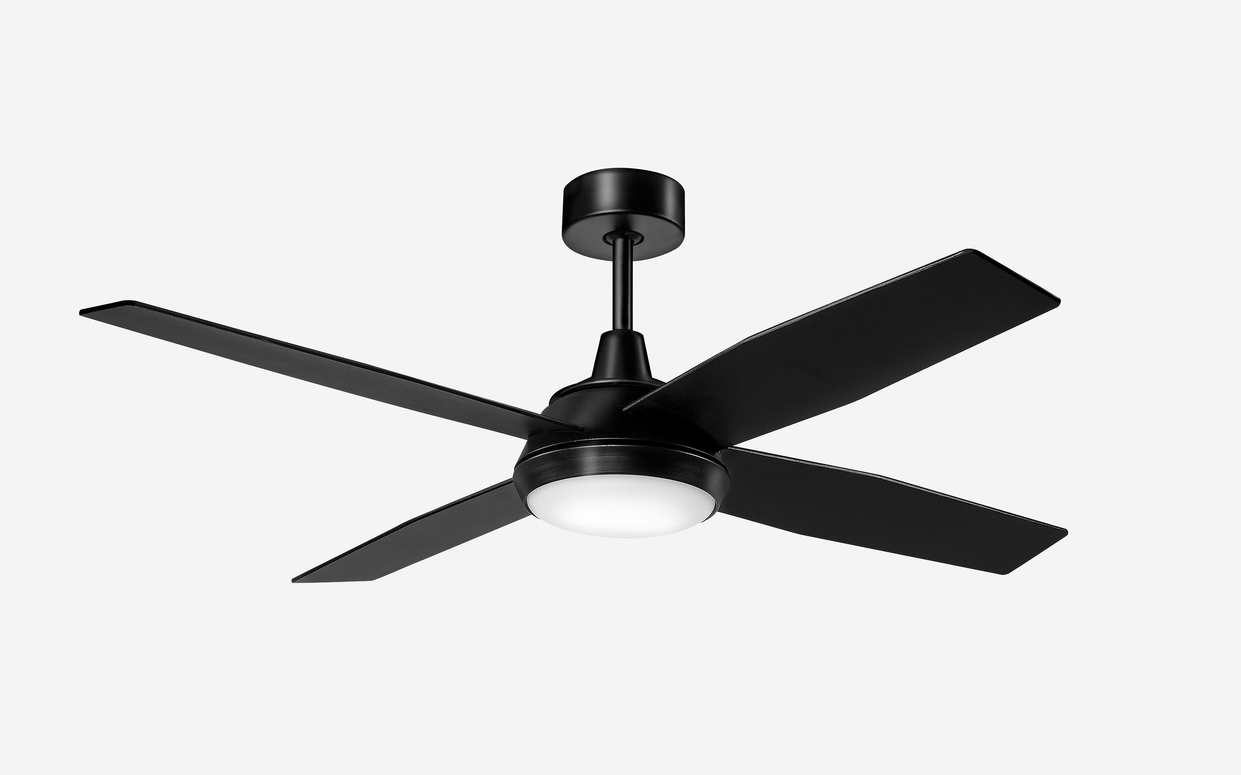Marble Ceiling Fan - #Body Color_Black|Blade Color_Black|Blade Size_48"