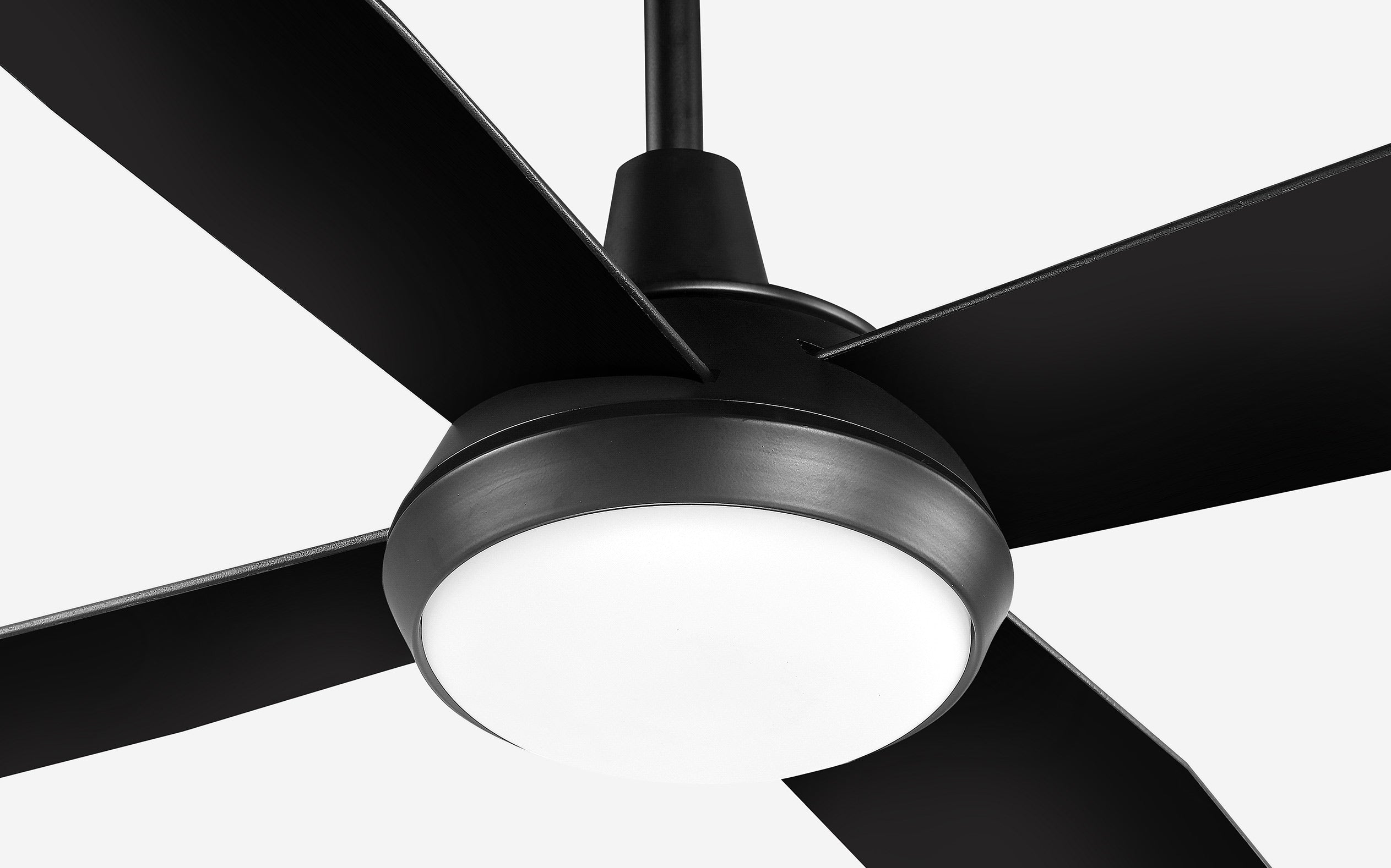Marble Ceiling Fan - #Body Color_Black|Blade Color_Black|Blade Size_48"
