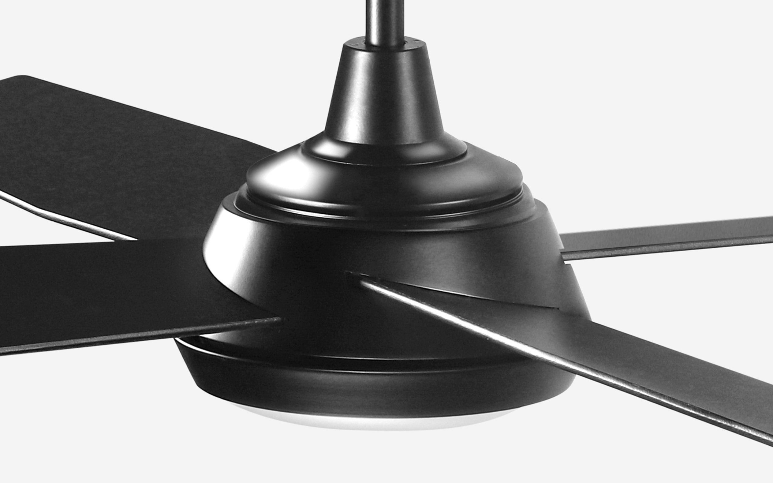 Marble Ceiling Fan - #Body Color_Black|Blade Color_Black|Blade Size_48"