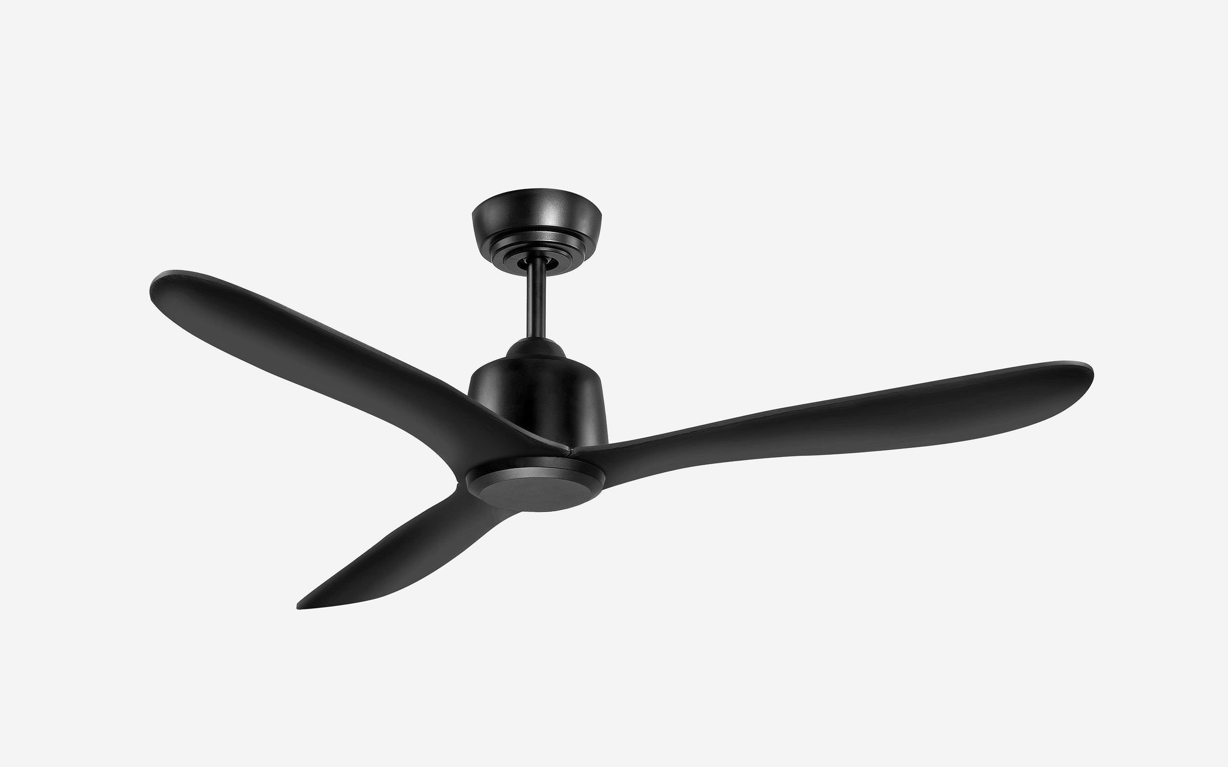 Diamond Storm Ceiling Fan - #Body Color_Black|Blade Color_Black|Blade Size_48"