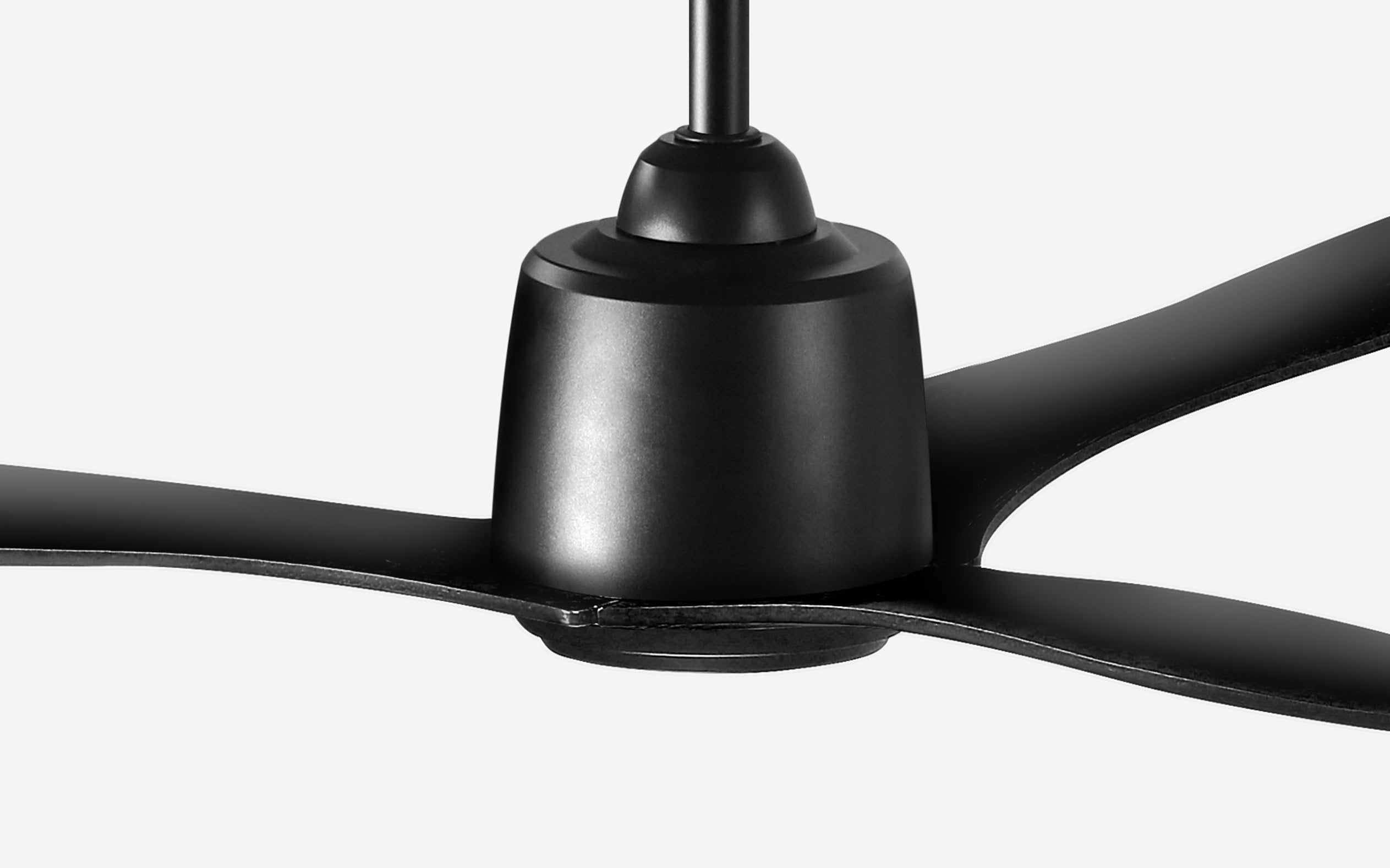 Diamond Storm Ceiling Fan - #Body Color_Black|Blade Color_Black|Blade Size_42"