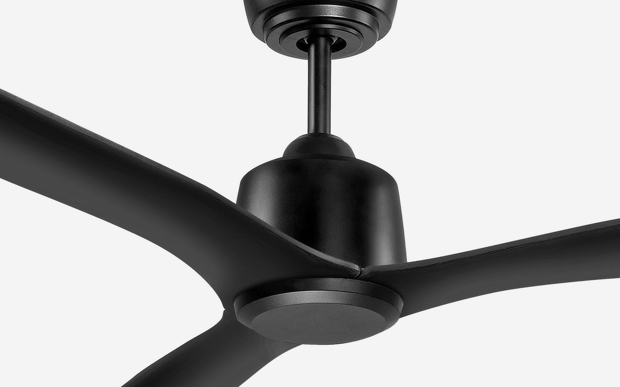 Diamond Storm Ceiling Fan - #Body Color_Black|Blade Color_Black|Blade Size_48"