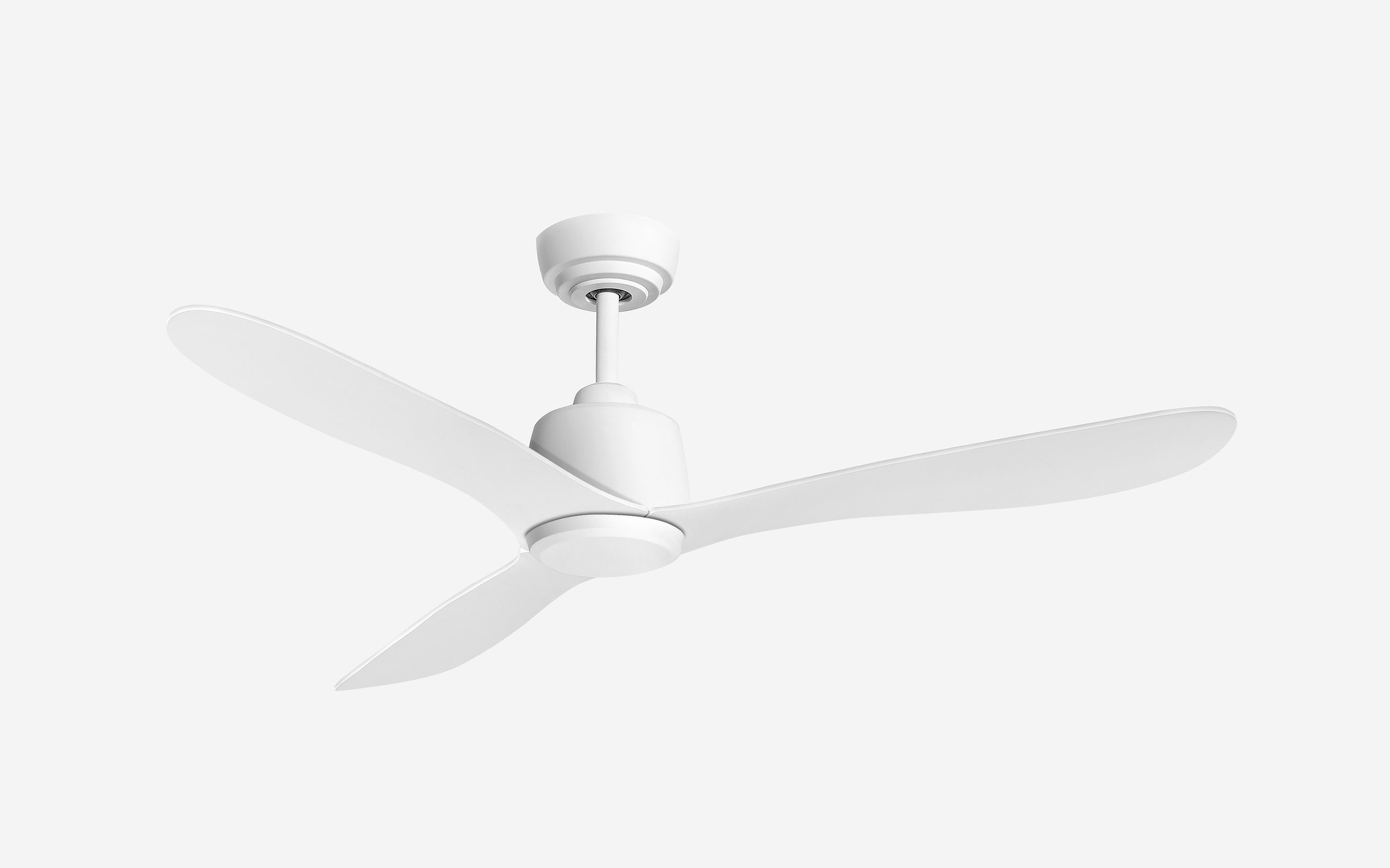 Diamond Storm Ceiling Fan - #Body Color_White|Blade Color_White|Blade Size_42"