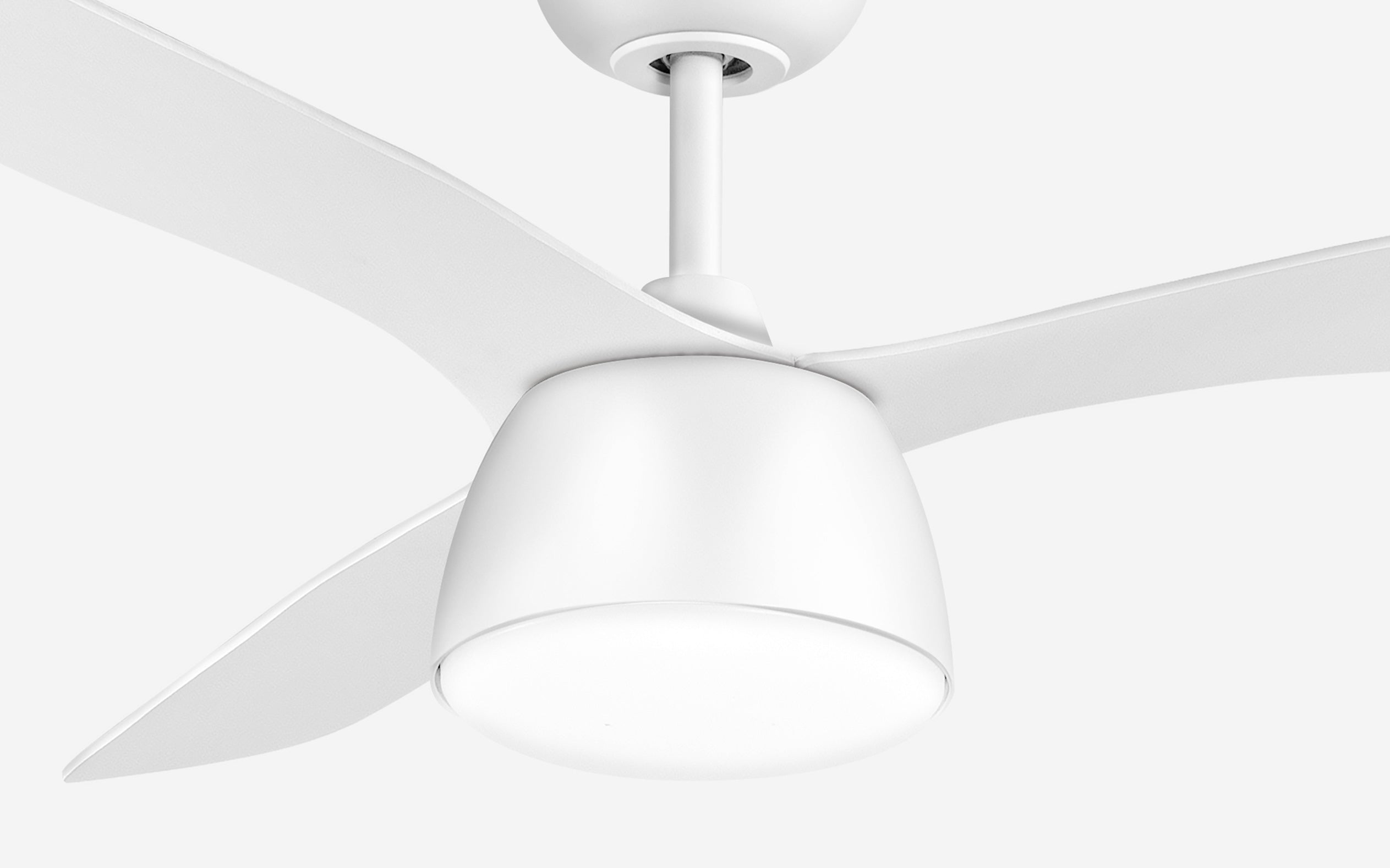 Pabbel Storm Ceiling Fan - #Body Color_White|Blade Color_White|Blade Size_48"