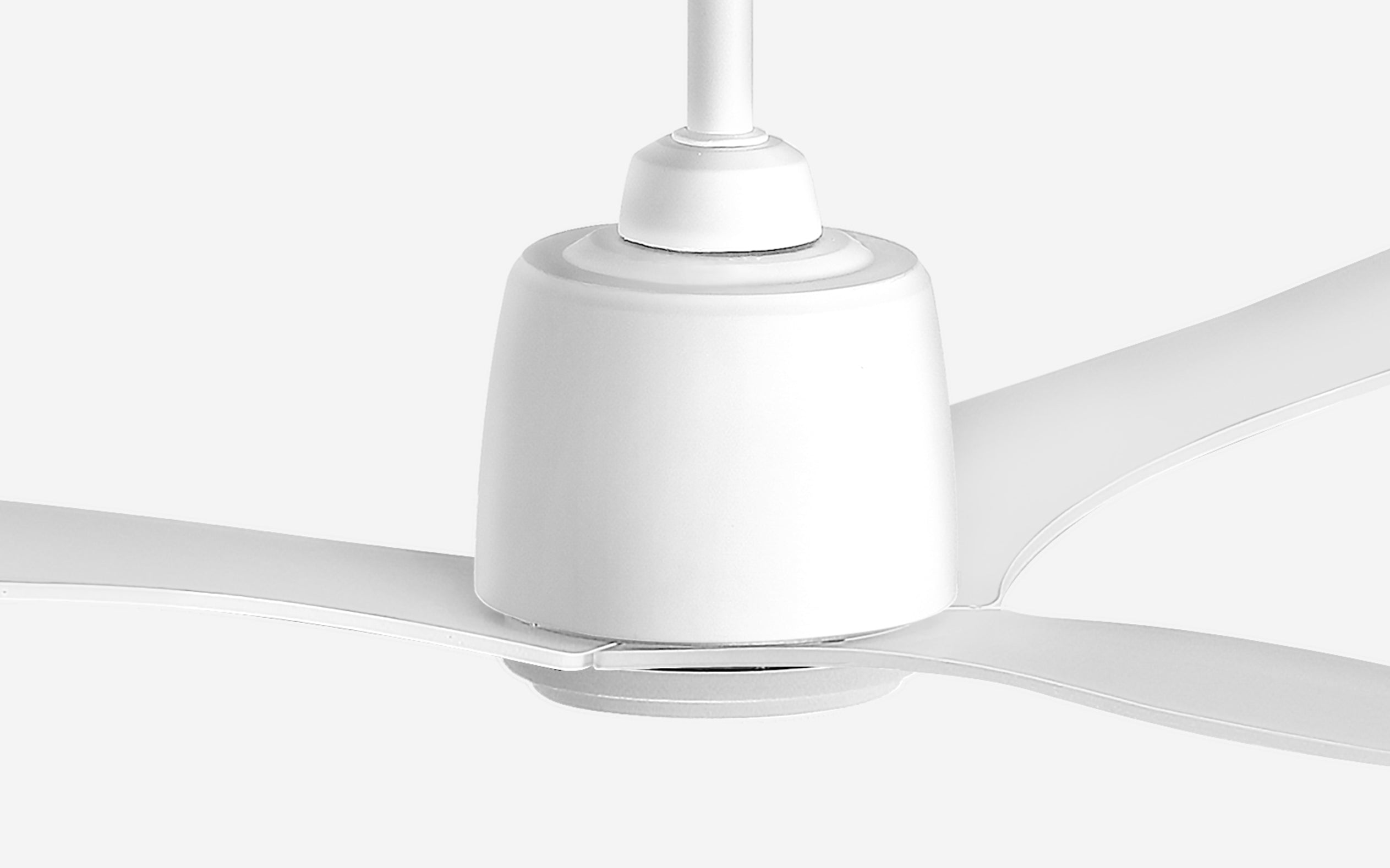 Diamond Storm Ceiling Fan - #Body Color_White|Blade Color_White|Blade Size_42"