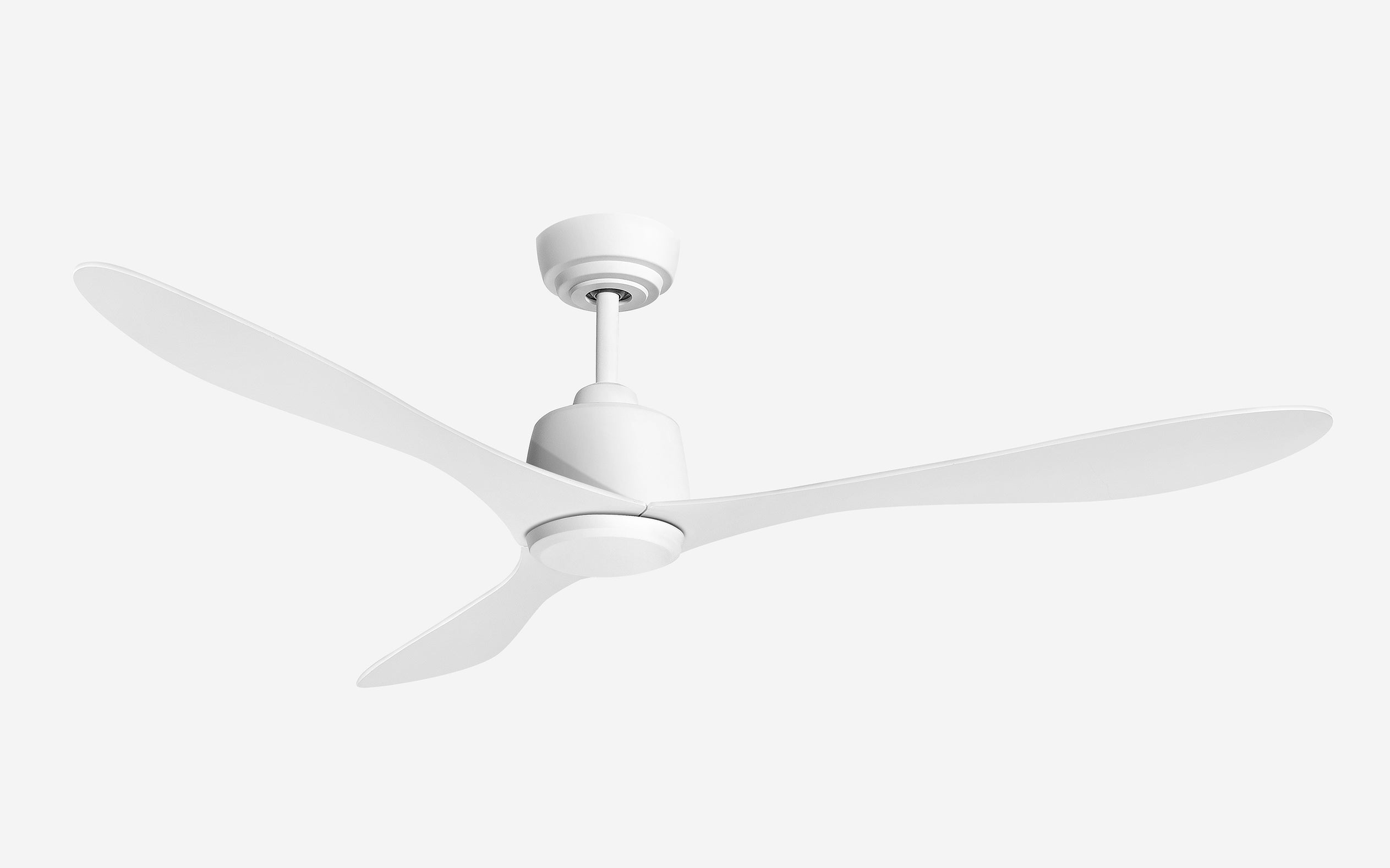 Diamond Storm Ceiling Fan - #Body Color_White|Blade Color_White|Blade Size_56"