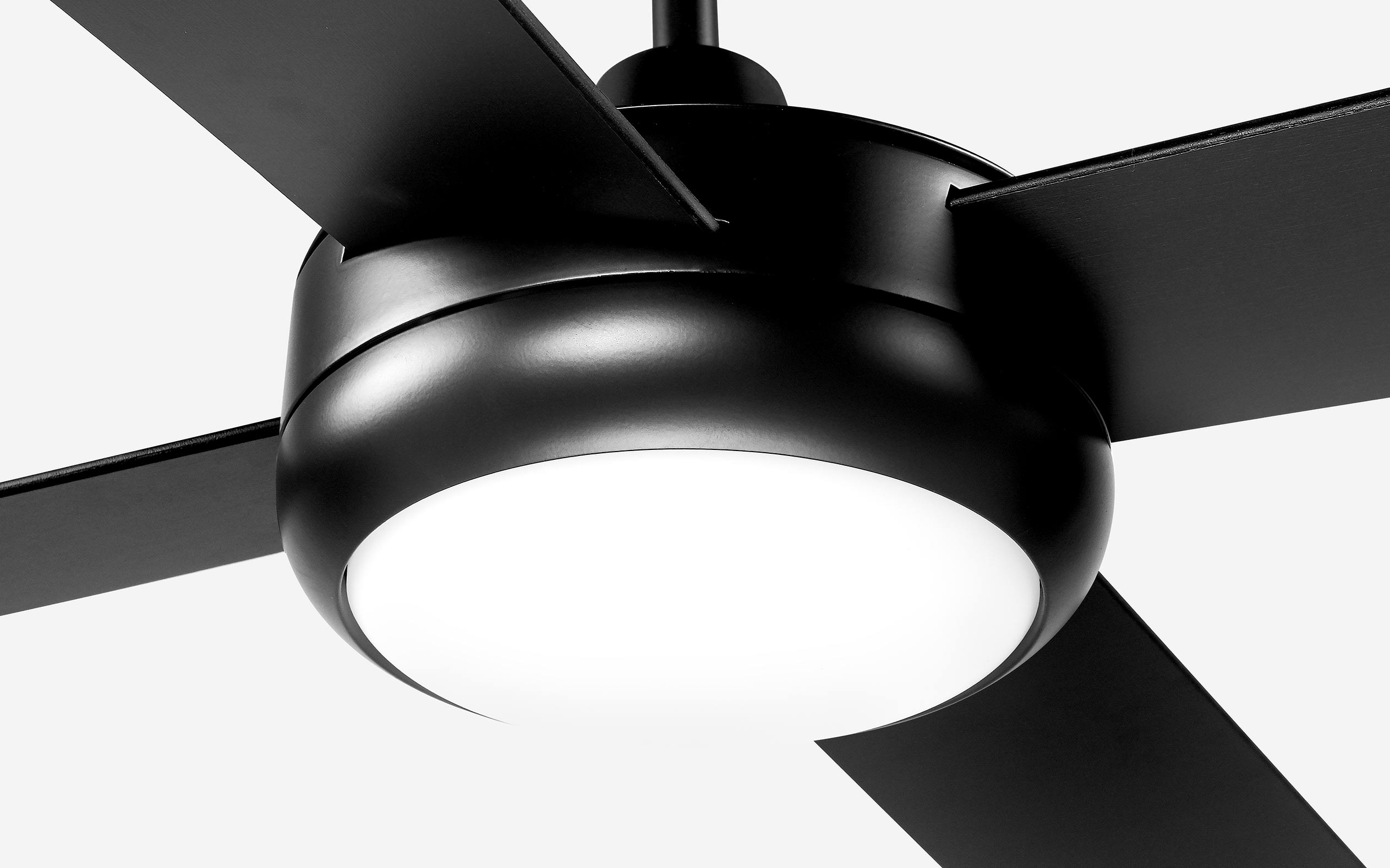 Topaz Ceiling Fan - #Body Color_Black|Blade Color_Black