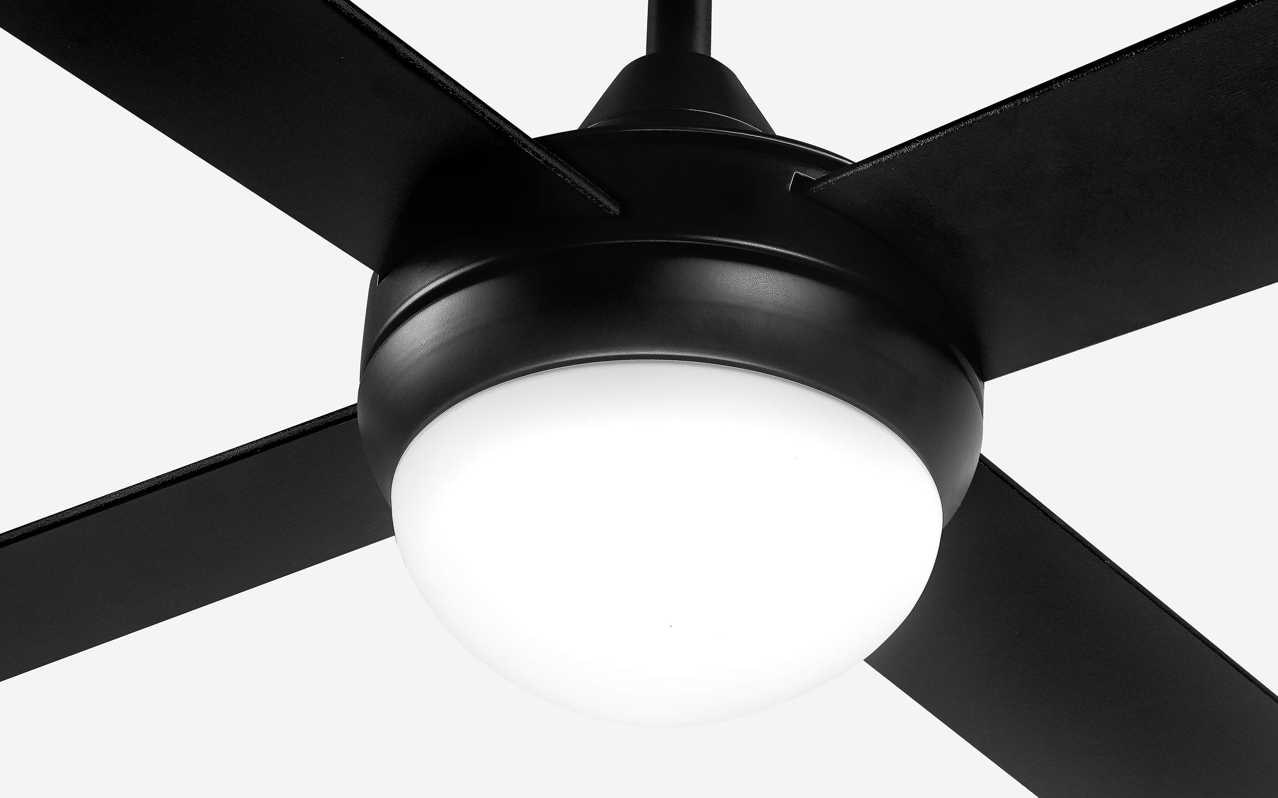 Swing Ceiling Fan - #Body Color_Black|Blade Color_Black|Blade Size_42"