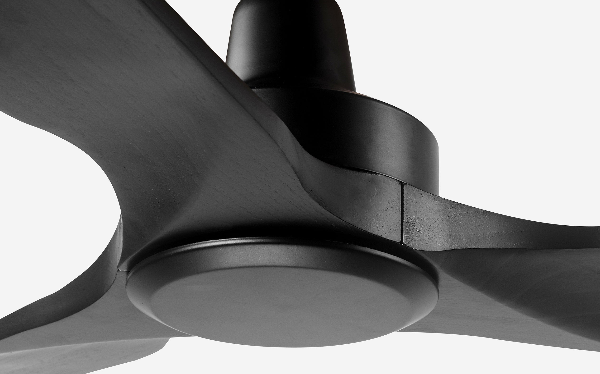 Granite Ceiling Fan - #Body Color_Black|Blade Color_Black