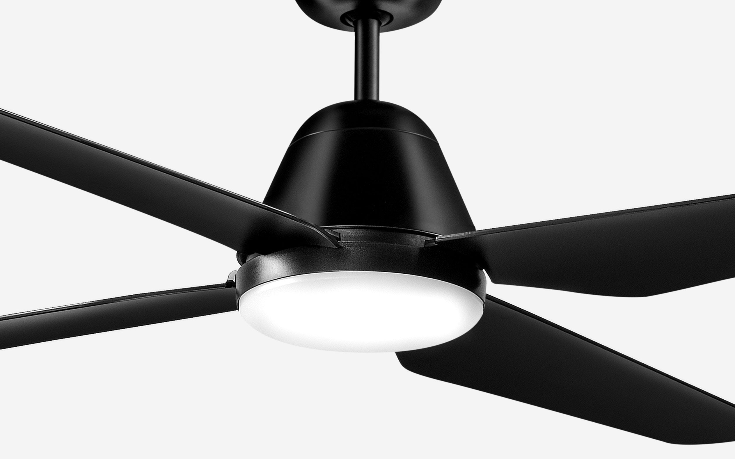 Wave Outdoor Fan - #Body Color_Black|Blade Color_Black