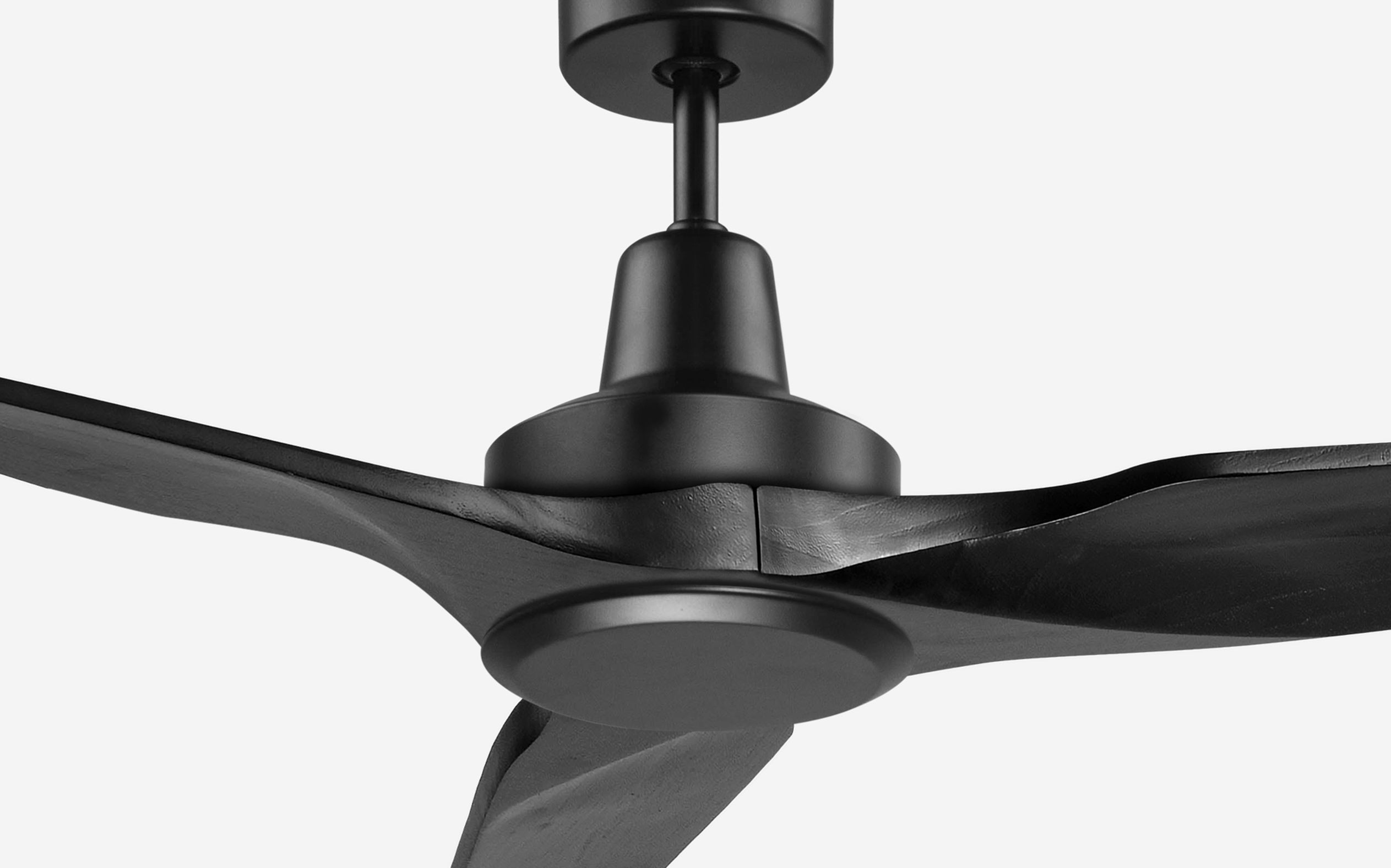 Granite Ceiling Fan - #Body Color_Black|Blade Color_Black