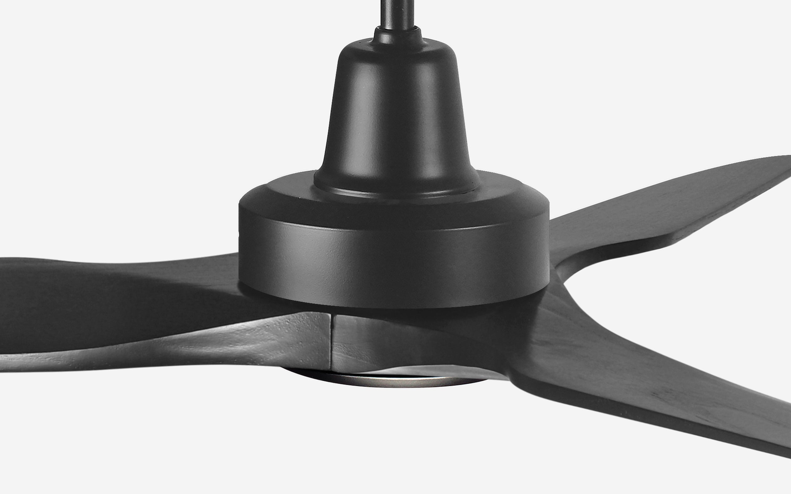 Granite Ceiling Fan - #Body Color_Black|Blade Color_Black