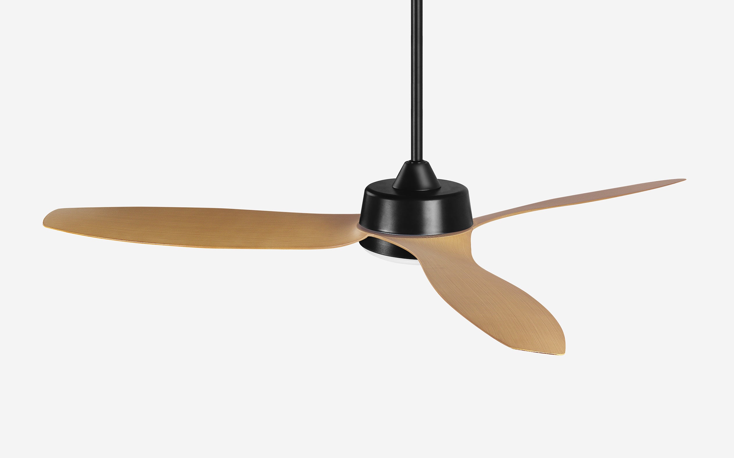 Delta Outdoor Fan - #Body Color_Black|Blade Color_Teak