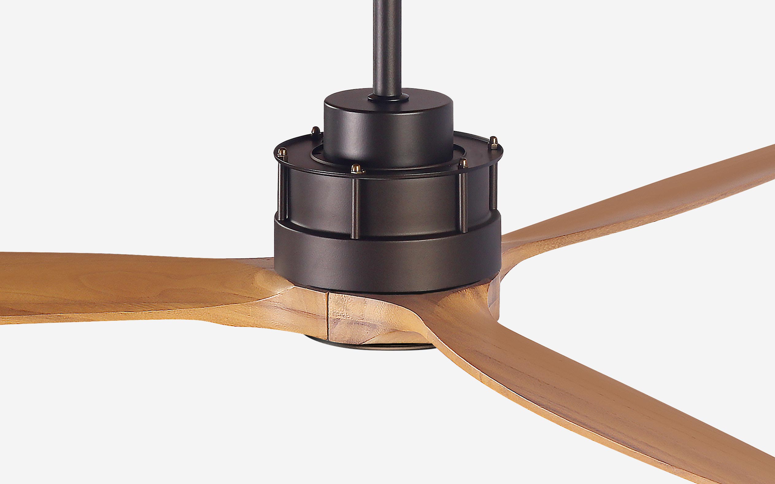 Onyx Ceiling Fan - #Body Color_Brown|Blade Color_Teak