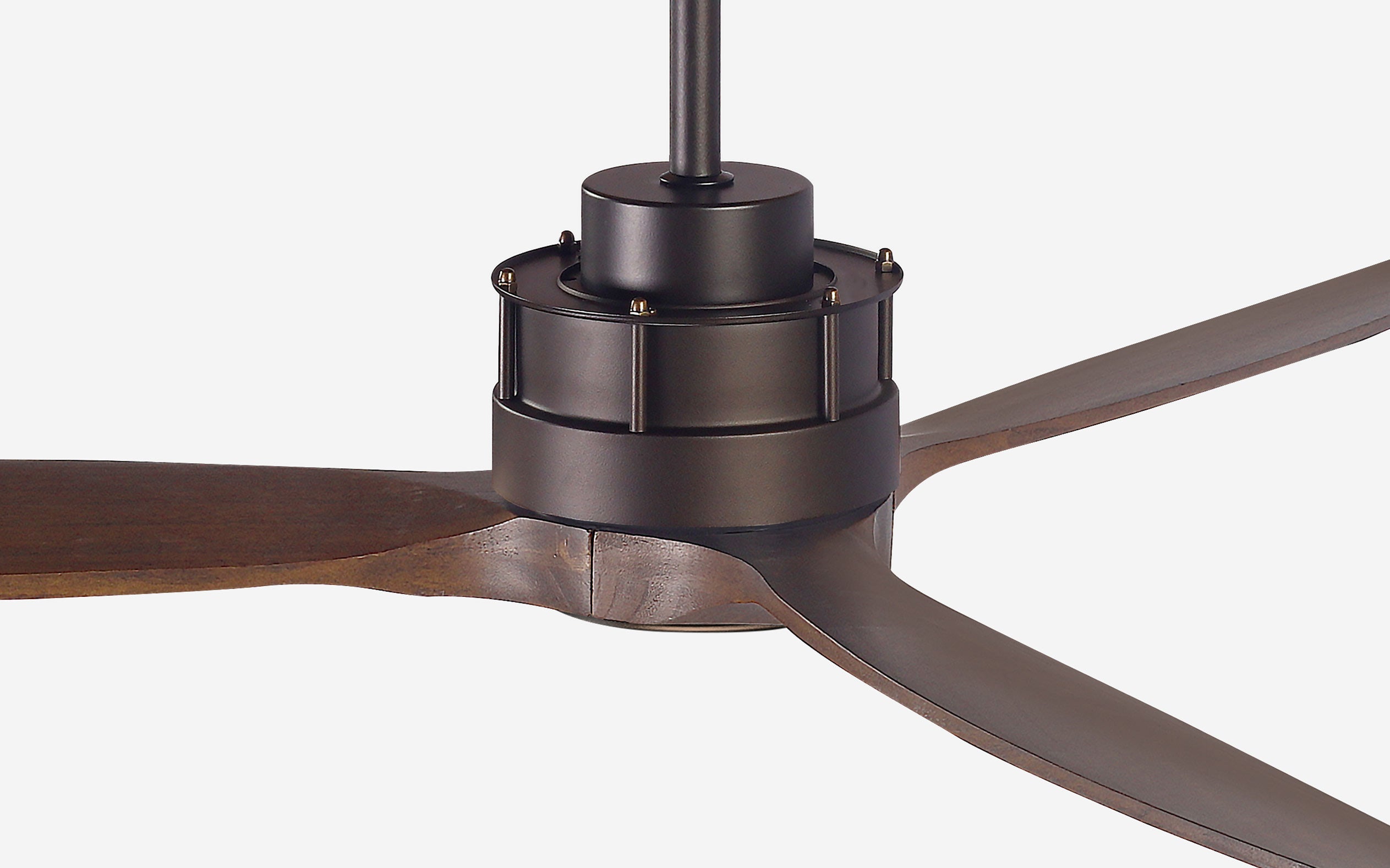 Onyx Ceiling Fan - #Body Color_Brown|Blade Color_Walnut