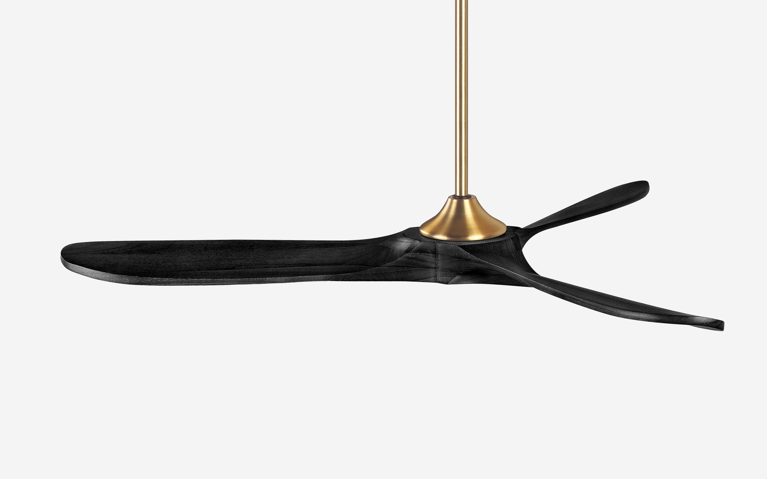 Nexus Ceiling Fan - #Body Color_Gold|Blade Color_Black|Blade Size_54"