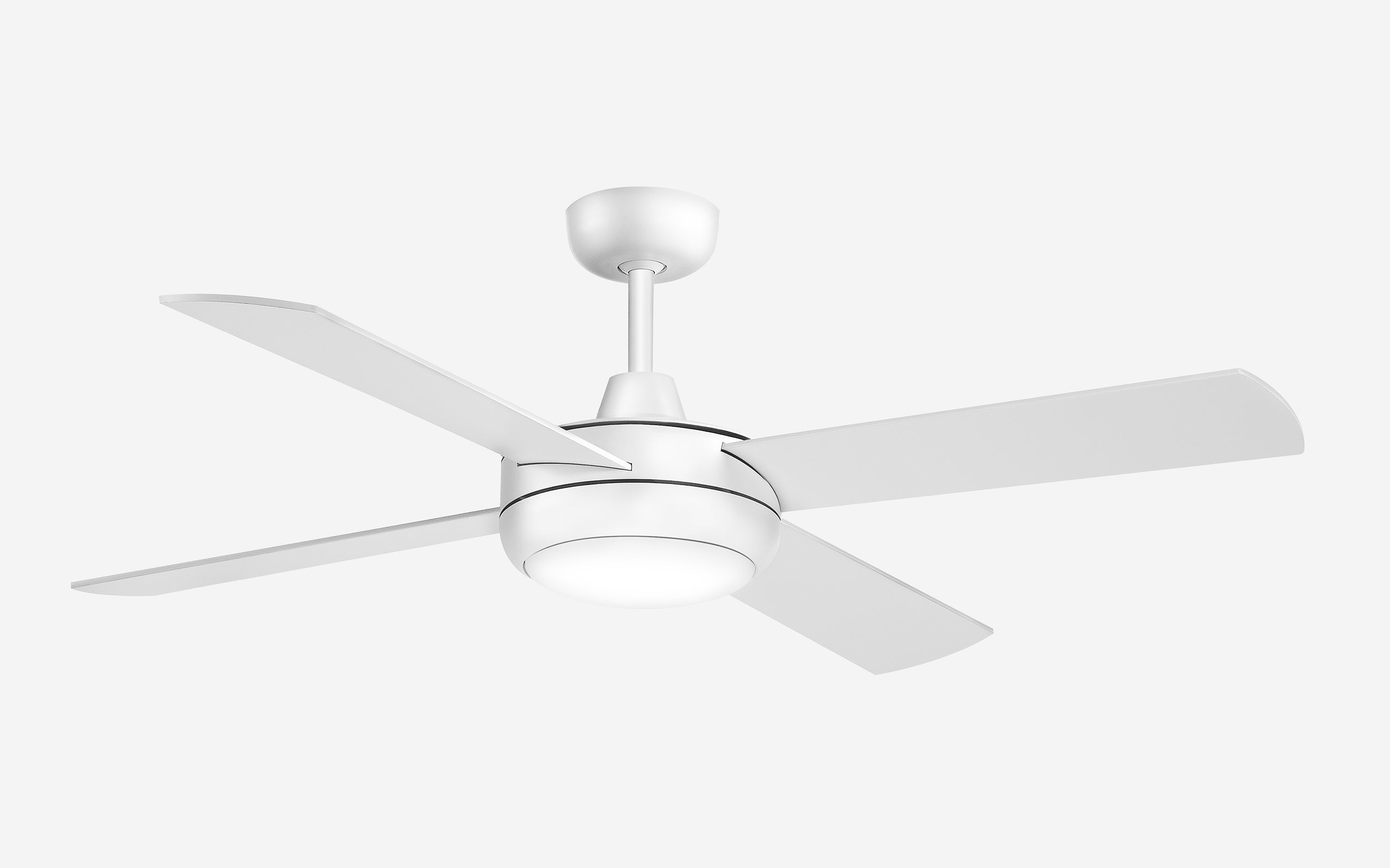 Topaz Ceiling Fan - #Body Color_White|Blade Color_White