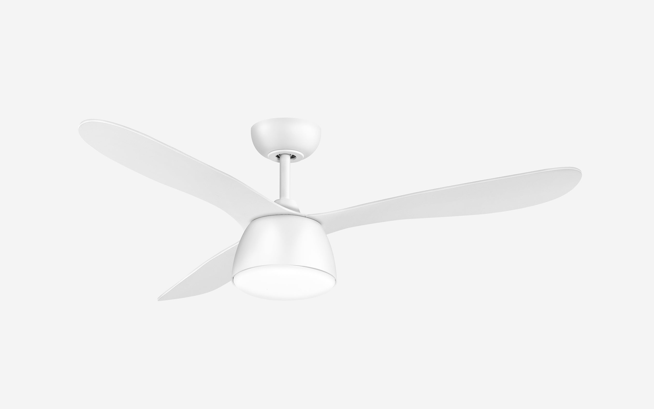 Pabbel Storm Ceiling Fan - #Body Color_White|Blade Color_White|Blade Size_48"