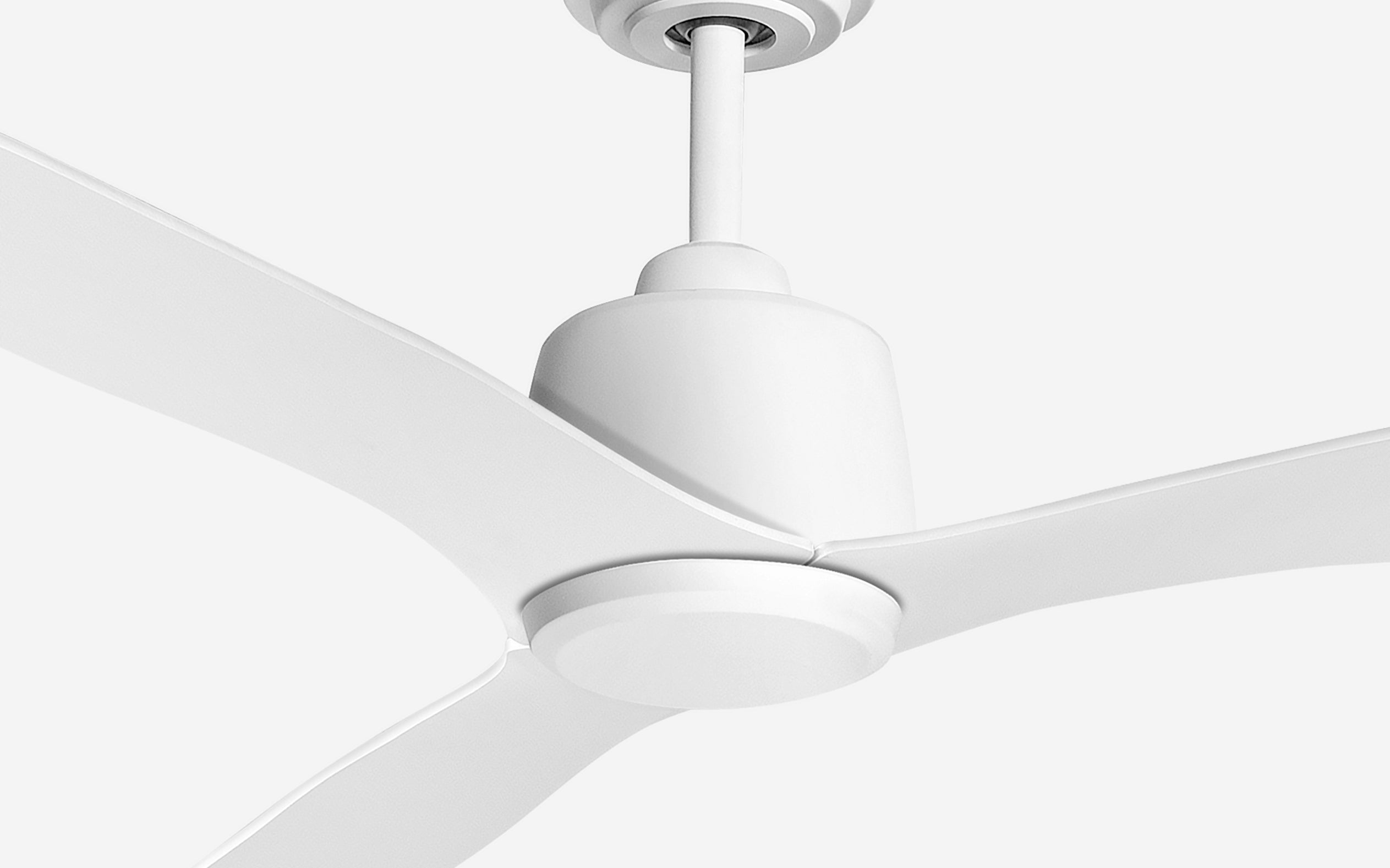 Diamond Storm Ceiling Fan - #Body Color_White|Blade Color_White|Blade Size_42"