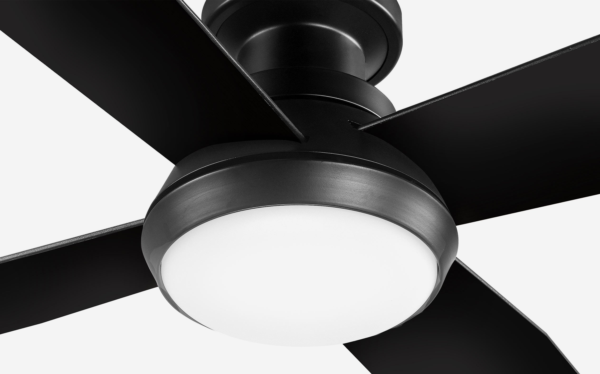 Boulder Ceiling Fan - #Body Color_Black|Blade Color_Black