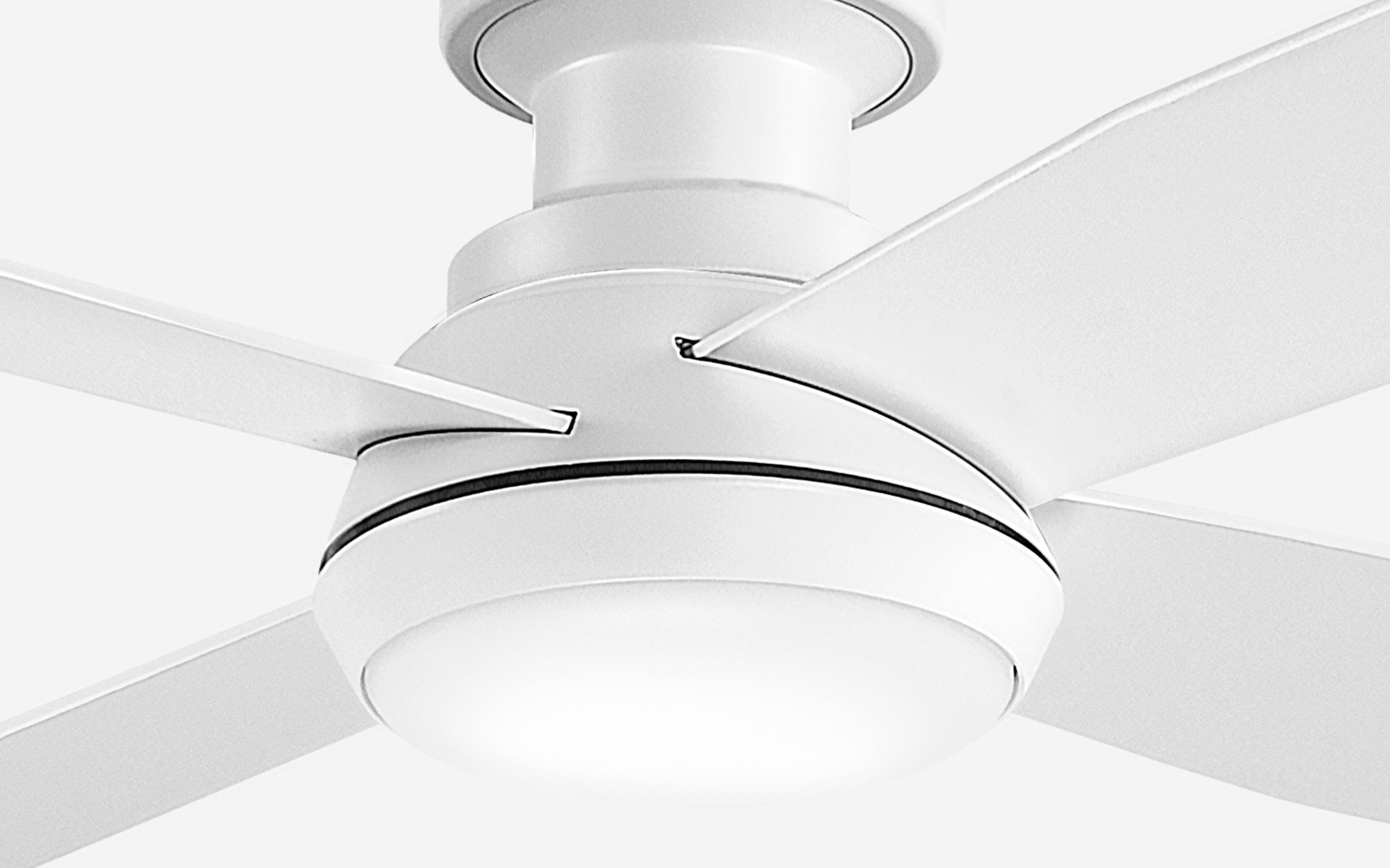 Boulder Ceiling Fan - #Body Color_White|Blade Color_White